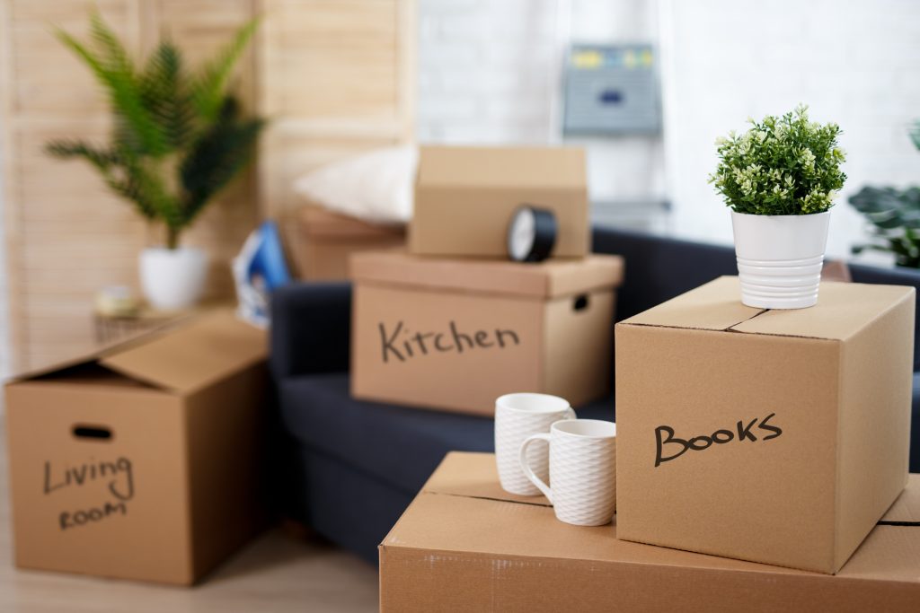 Unpacking for moving